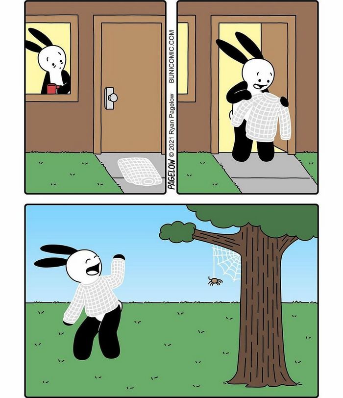 29 histórias em quadrinhos do Buni que são engraçadas, tristes e distorcidas ao mesmo tempo 3