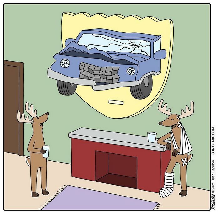 29 histórias em quadrinhos do Buni que são engraçadas, tristes e distorcidas ao mesmo tempo 9