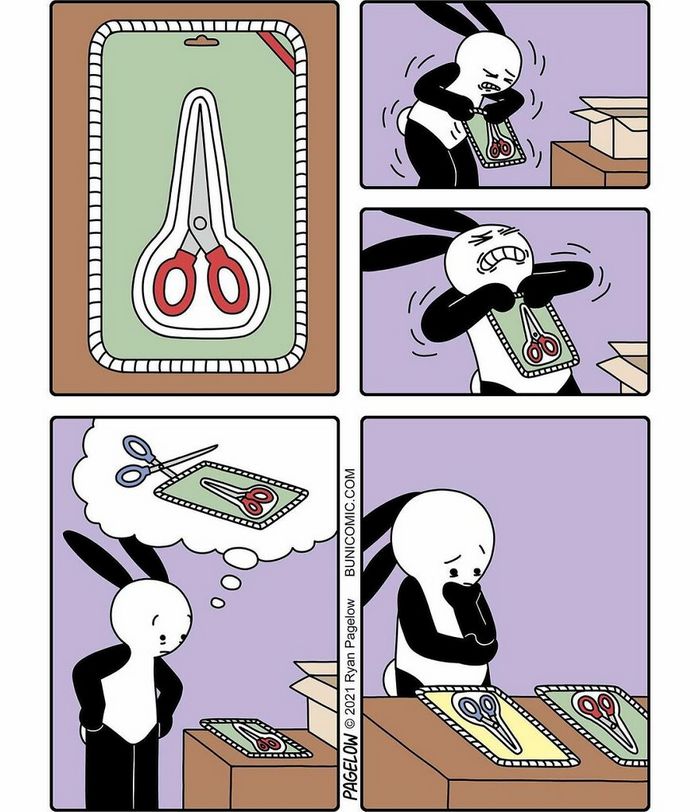 29 histórias em quadrinhos do Buni que são engraçadas, tristes e distorcidas ao mesmo tempo 11