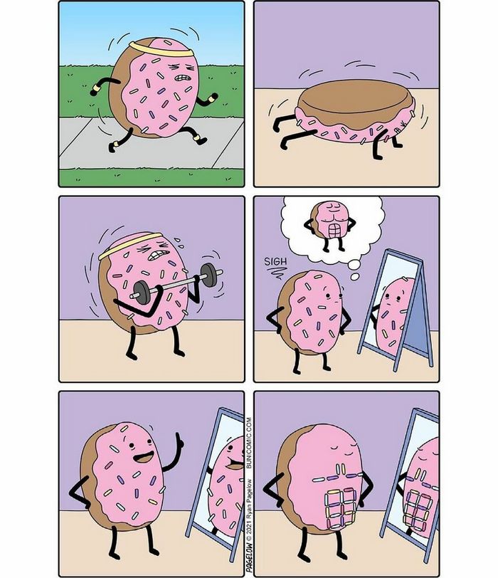 29 histórias em quadrinhos do Buni que são engraçadas, tristes e distorcidas ao mesmo tempo 18