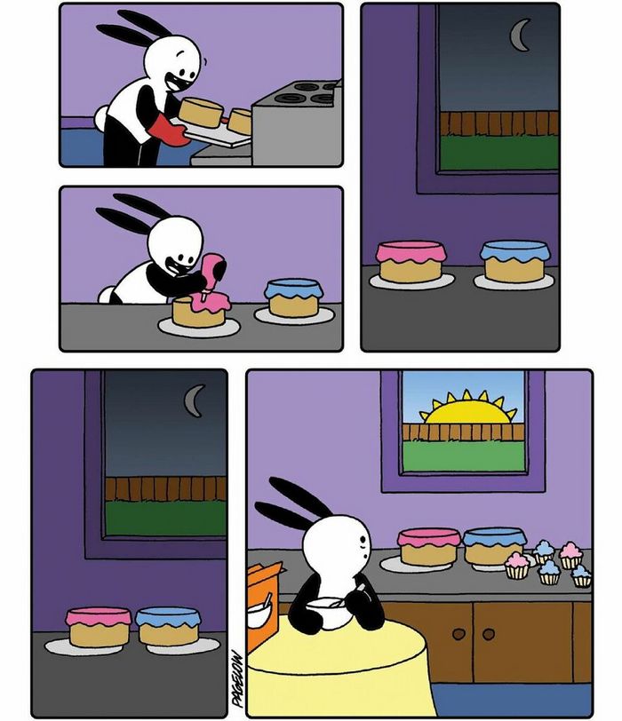 29 histórias em quadrinhos do Buni que são engraçadas, tristes e distorcidas ao mesmo tempo 19