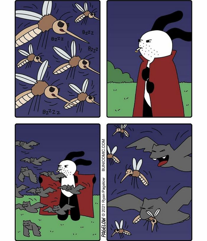 29 histórias em quadrinhos do Buni que são engraçadas, tristes e distorcidas ao mesmo tempo 22