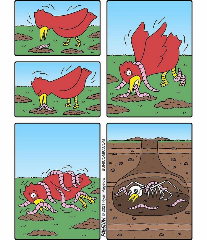 29 histórias em quadrinhos do Buni que são engraçadas, tristes e distorcidas ao mesmo tempo 23