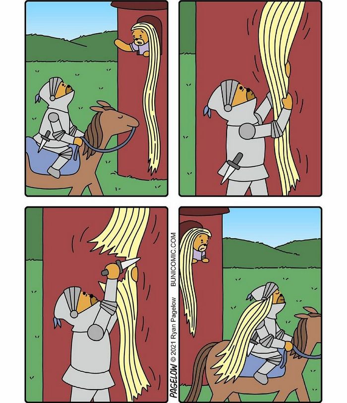 29 histórias em quadrinhos do Buni que são engraçadas, tristes e distorcidas ao mesmo tempo 24