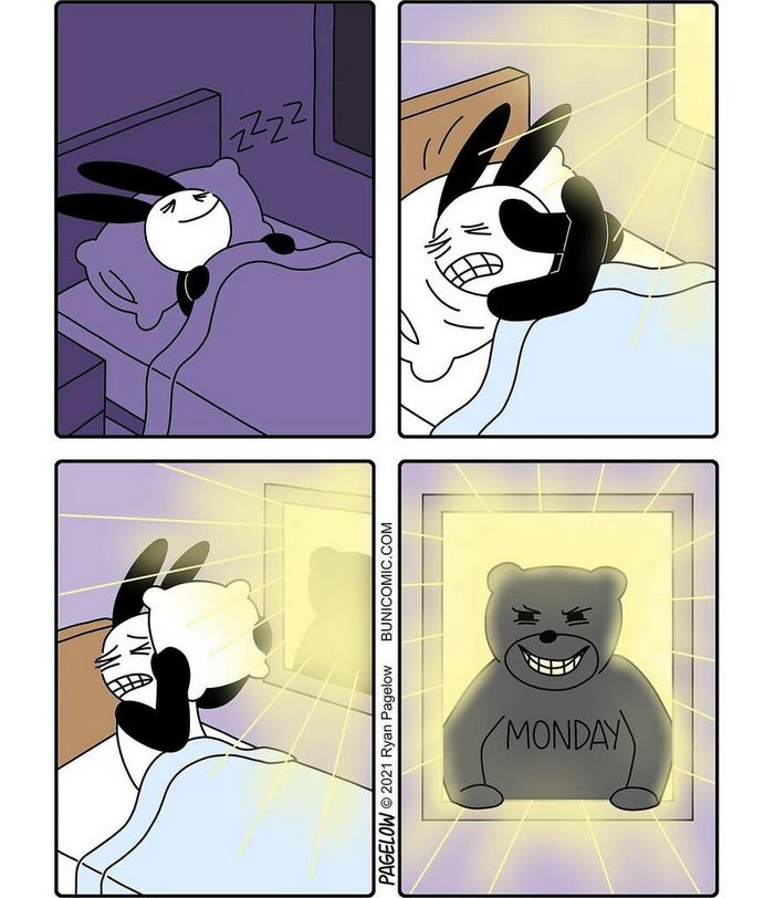 29 histórias em quadrinhos do Buni que são engraçadas, tristes e distorcidas ao mesmo tempo 26