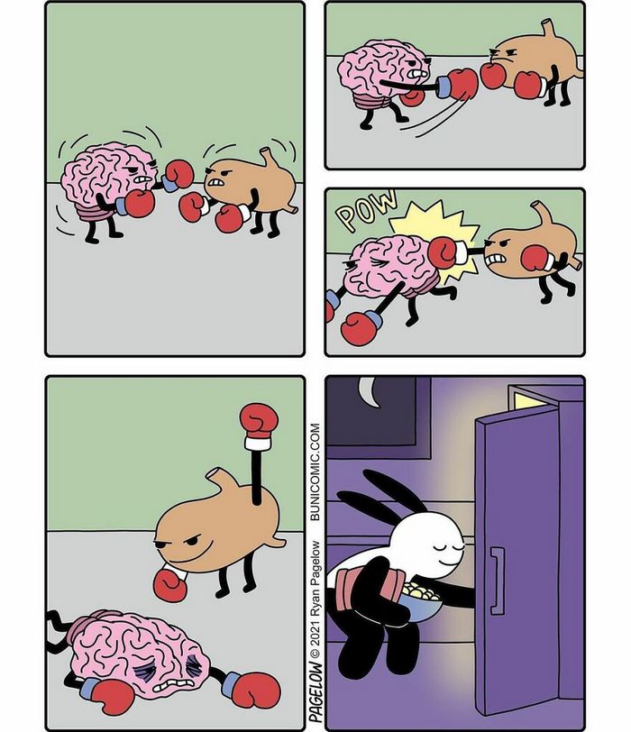 29 histórias em quadrinhos do Buni que são engraçadas, tristes e distorcidas ao mesmo tempo 27