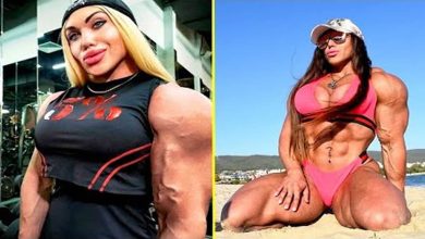Mulher musculosa reclama de ódio recebido na internet 8
