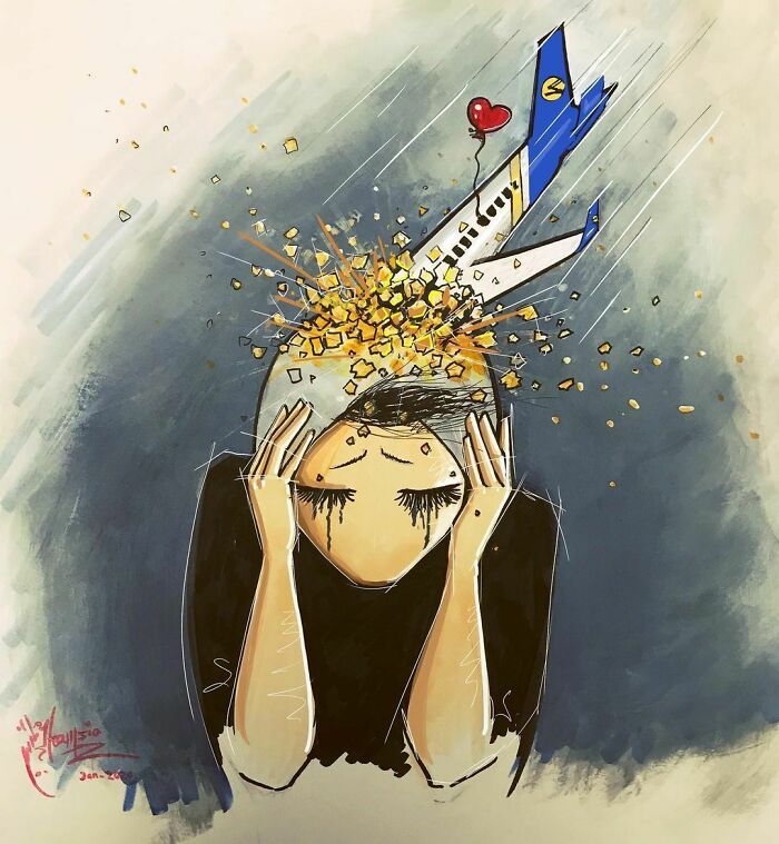 42 obras de arte tocantes da primeira artista de rua feminina do Afeganistão, Shamsia Hassani 6