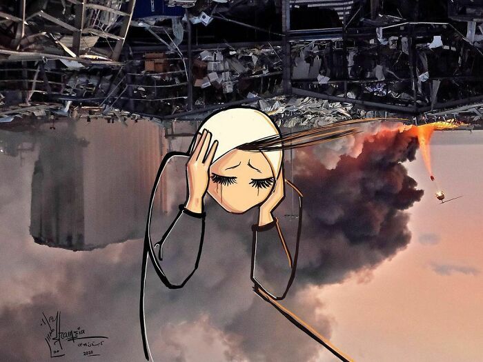 42 obras de arte tocantes da primeira artista de rua feminina do Afeganistão, Shamsia Hassani 18