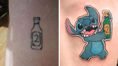 38 pessoas que cobriram suas tatuagens de forma para lá de criativas 17