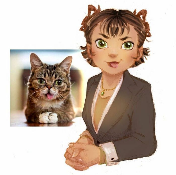 24 versões humanas de personagens famosos de desenhos animados 4