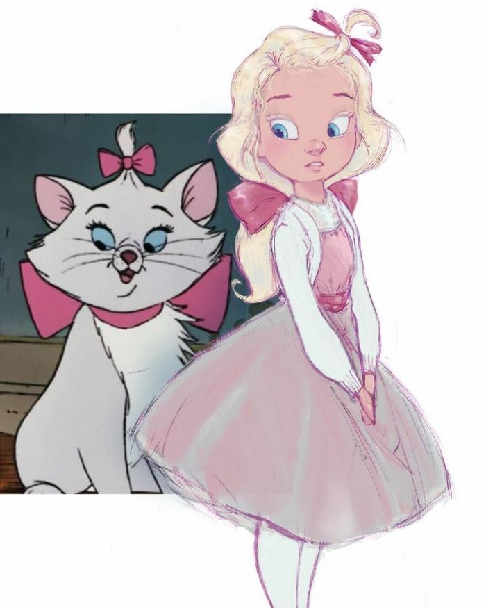 24 versões humanas de personagens famosos de desenhos animados 12