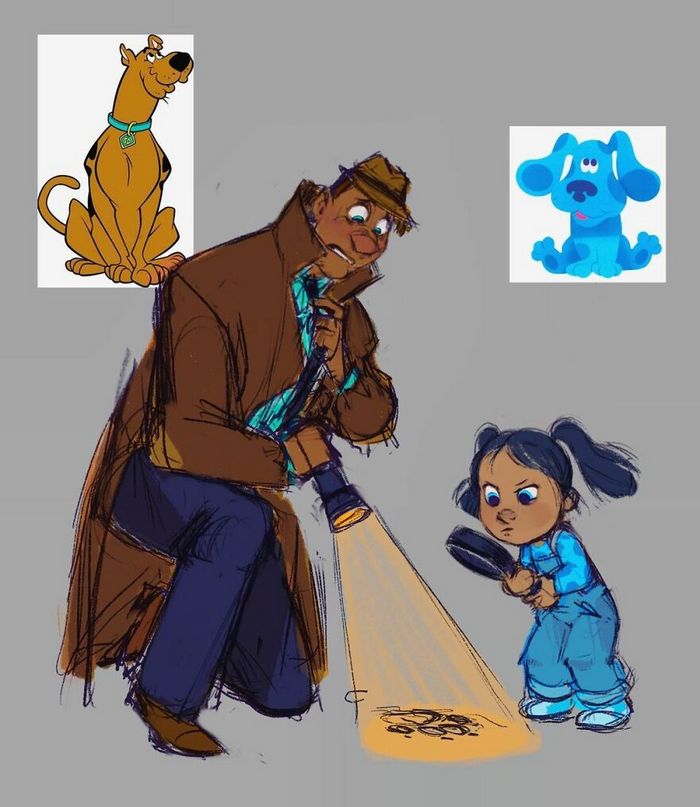 24 versões humanas de personagens famosos de desenhos animados 18