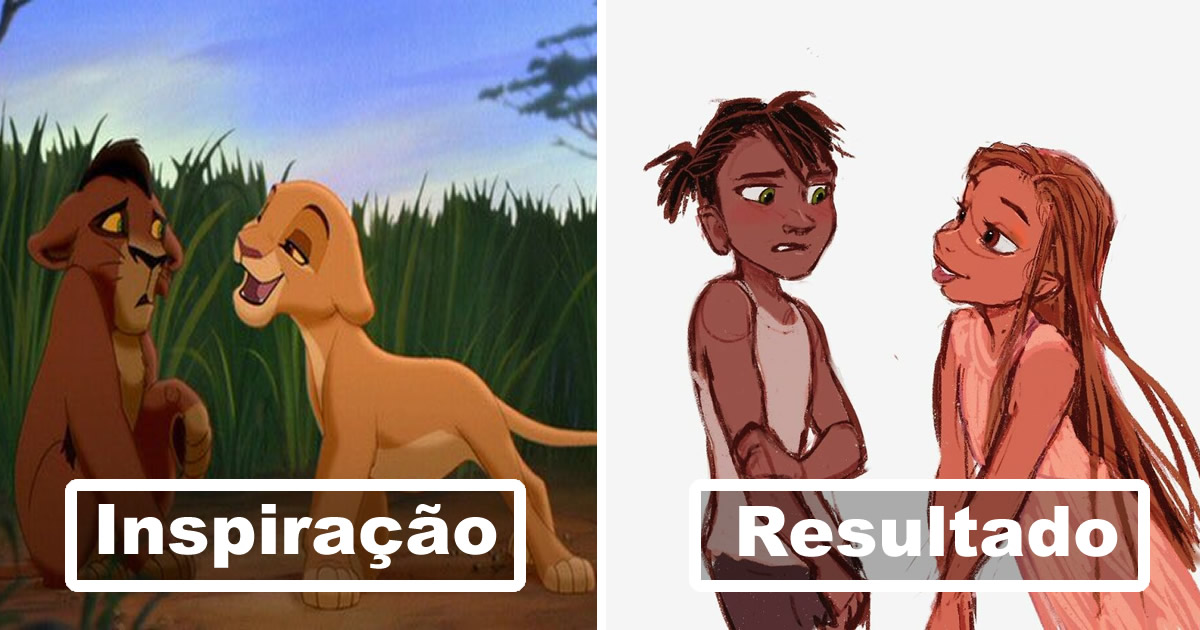 24 versões humanas de personagens famosos de desenhos animados