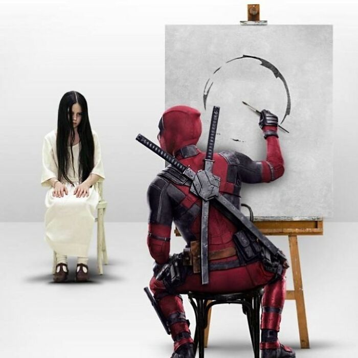 Artista digital combina personagens de filmes e de TV populares, e os resultados são hilários (30 fotos) 2