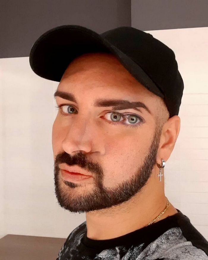 Artista italiano usa seu corpo como uma tela para criar ilusões ópticas realistas (42 fotos) 15