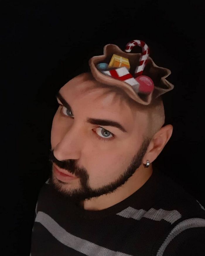 Artista italiano usa seu corpo como uma tela para criar ilusões ópticas realistas (42 fotos) 20