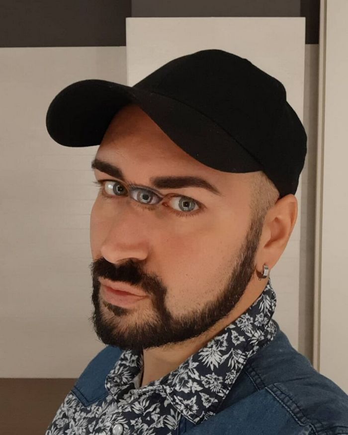 Artista italiano usa seu corpo como uma tela para criar ilusões ópticas realistas (42 fotos) 21