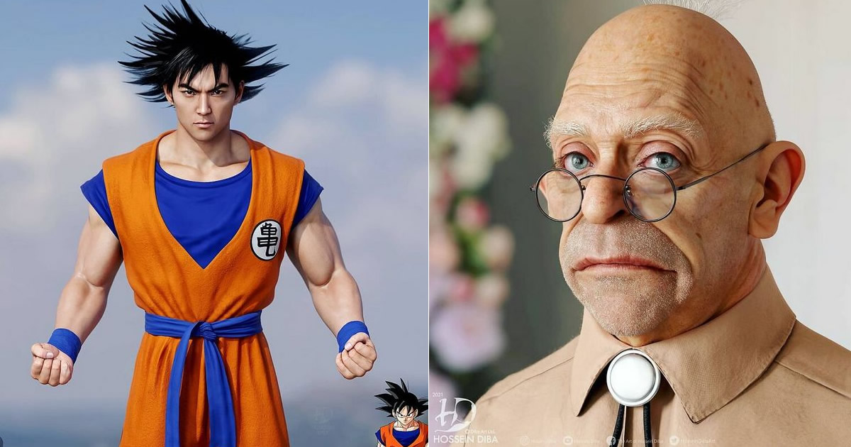 Artista nos mostra como personagens famosos seriam na vida real (19 fotos)
