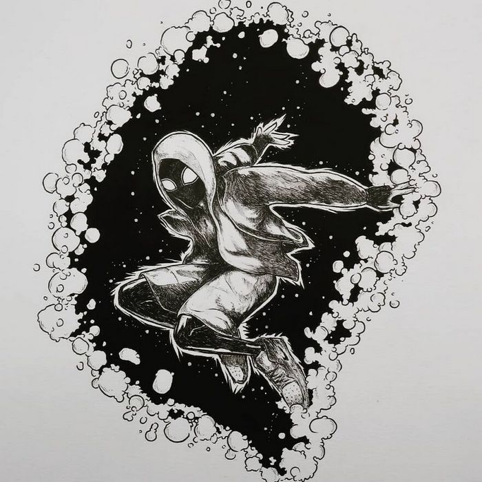 Ilustrador combina animais, pessoas e o céu noturno para criar arte mágica (26 fotos) 12