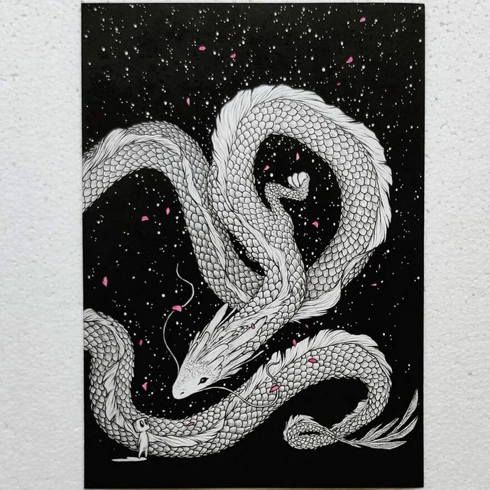 Ilustrador combina animais, pessoas e o céu noturno para criar arte mágica (26 fotos) 17