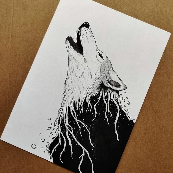 Ilustrador combina animais, pessoas e o céu noturno para criar arte mágica (26 fotos) 19