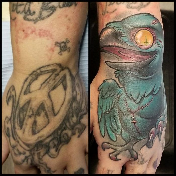 28 pessoas que decidiram dar uma segunda chance para suas antigas tatuagens 13