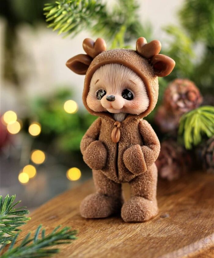 37 sabonetes artesanais com tema de animais, deste artista russo 2