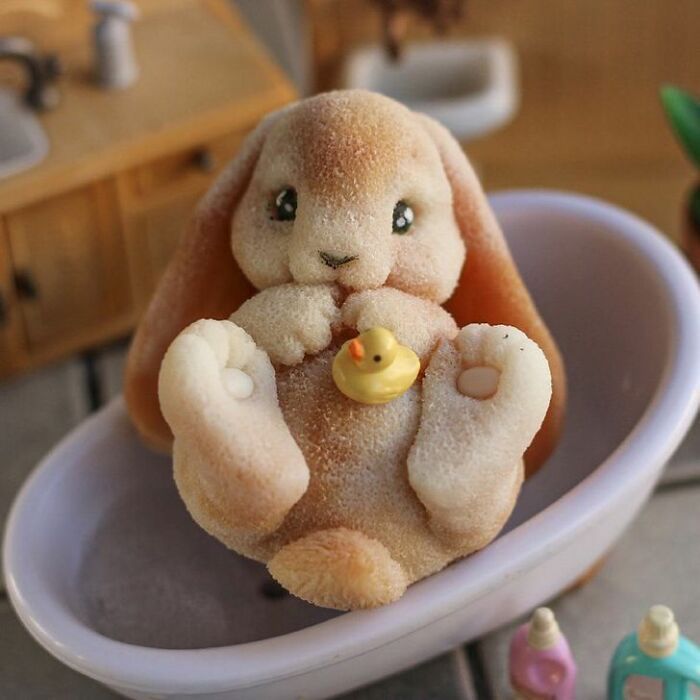 37 sabonetes artesanais com tema de animais, deste artista russo 8