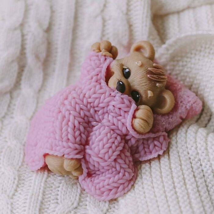 37 sabonetes artesanais com tema de animais, deste artista russo 11