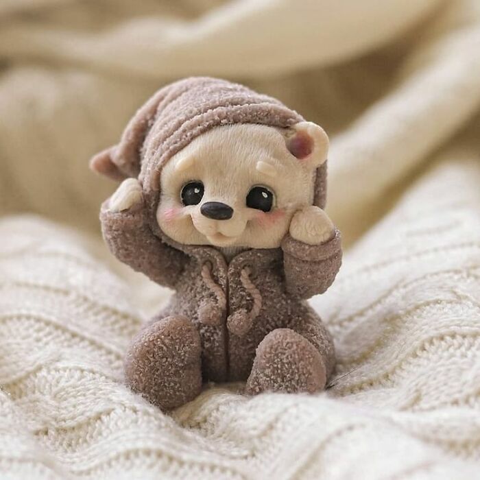 37 sabonetes artesanais com tema de animais, deste artista russo 13