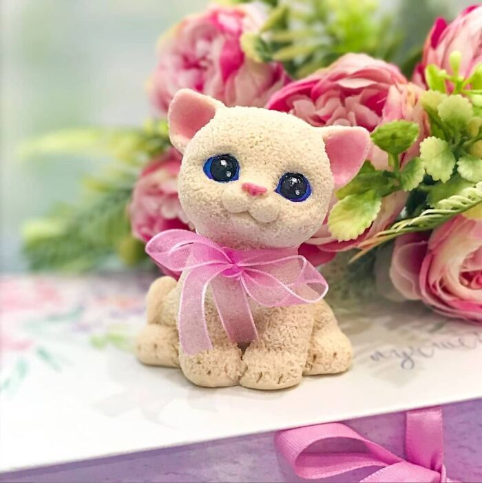 37 sabonetes artesanais com tema de animais, deste artista russo 32