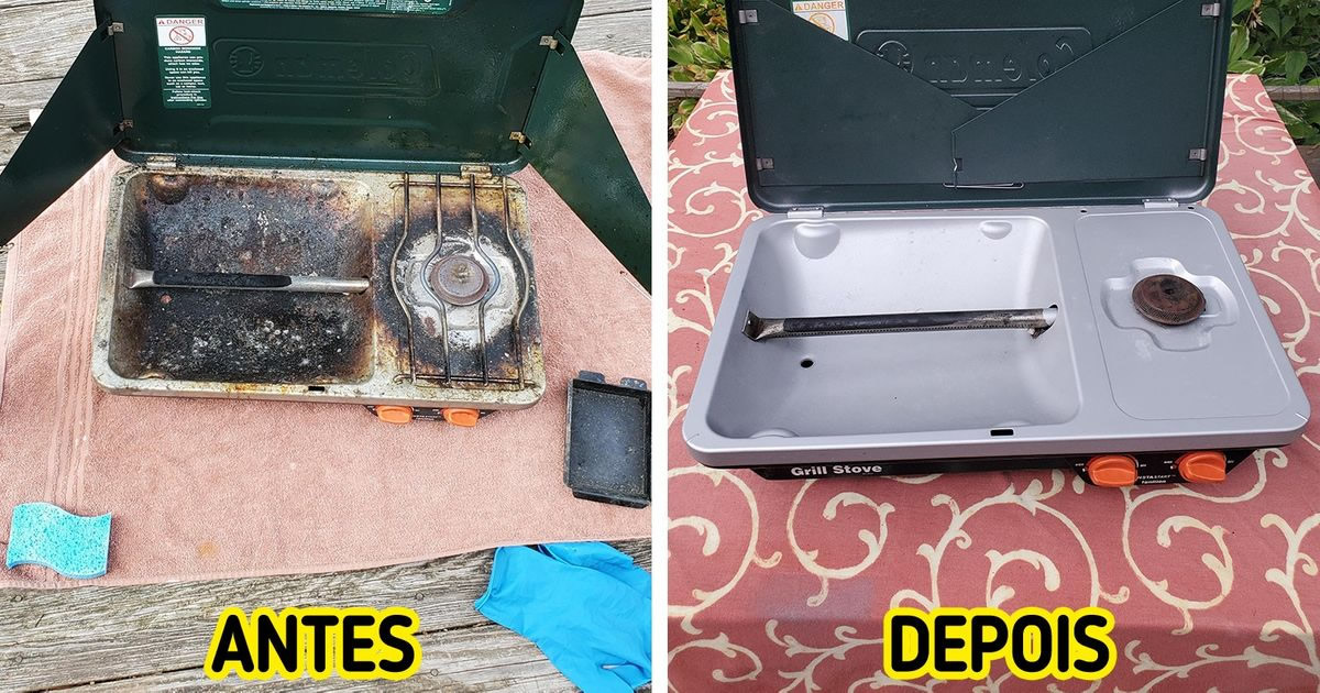 25 antes e depois mostrando como a limpeza faz toda diferença
