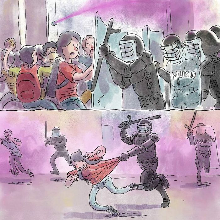 Artista ilustra problemas comoventes da nossa sociedade em 5 quadrinhos 9