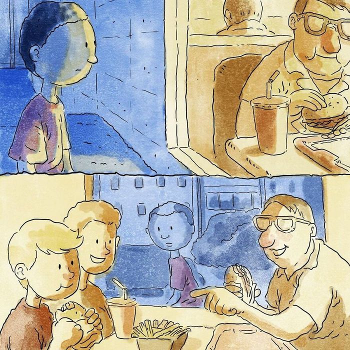 Artista ilustra problemas comoventes da nossa sociedade em 5 quadrinhos 14