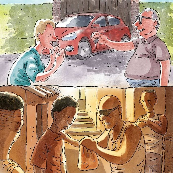 Artista ilustra problemas comoventes da nossa sociedade em 5 quadrinhos 19