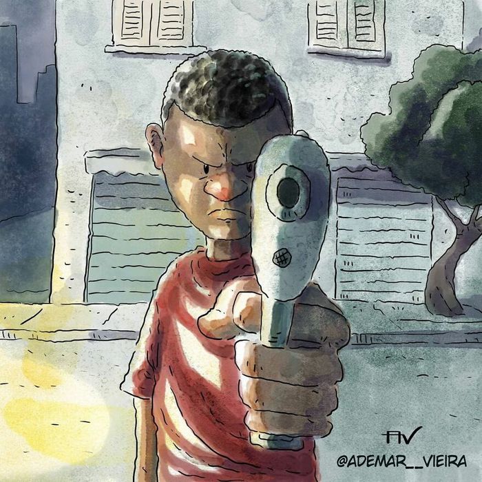 Artista ilustra problemas comoventes da nossa sociedade em 5 quadrinhos 20