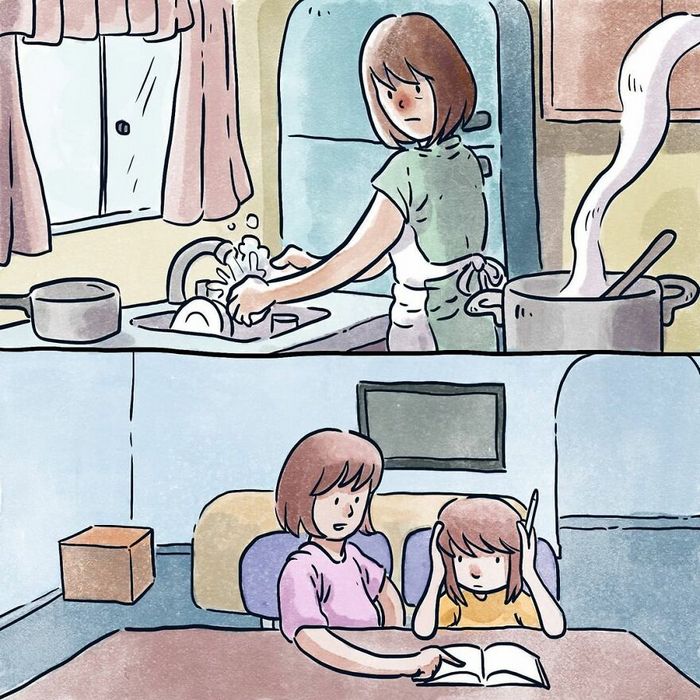 Artista ilustra problemas comoventes da nossa sociedade em 5 quadrinhos 34