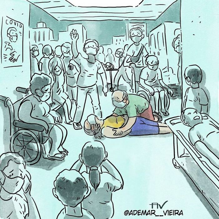 Artista ilustra problemas comoventes da nossa sociedade em 5 quadrinhos 50