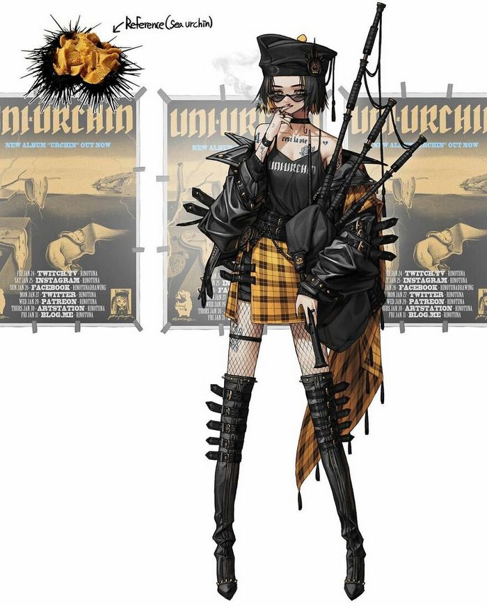 Artista recria várias coisas como personagens originais em estilo anime (40 fotos) 32