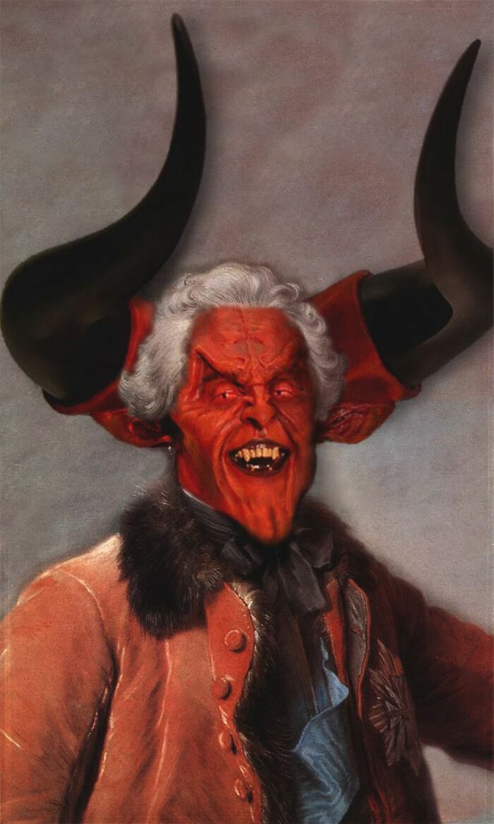 Esses artistas combinam pinturas clássicas com cultura pop de Halloween (42 fotos) 28