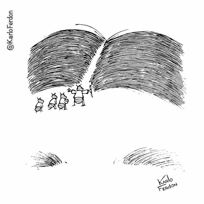 Este artista cria quadrinhos curtos e humorísticos sem diálogo (57 fotos) 1