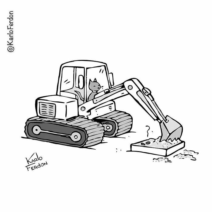 Este artista cria quadrinhos curtos e humorísticos sem diálogo (57 fotos) 2