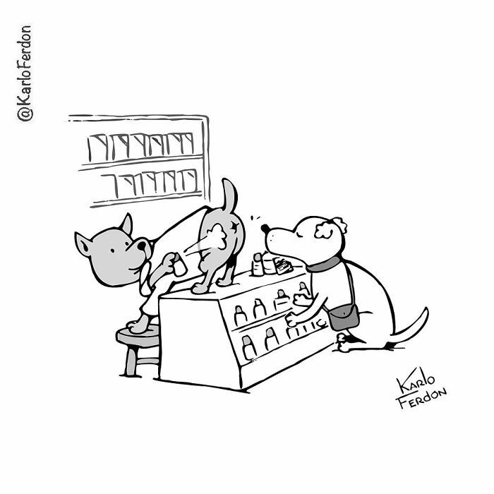 Este artista cria quadrinhos curtos e humorísticos sem diálogo (57 fotos) 4