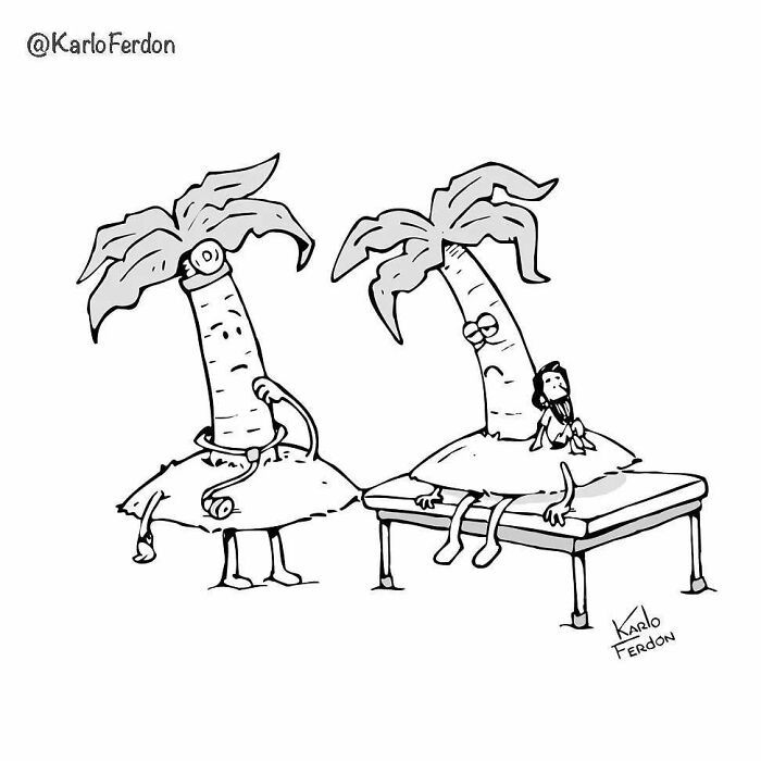 Este artista cria quadrinhos curtos e humorísticos sem diálogo (57 fotos) 7