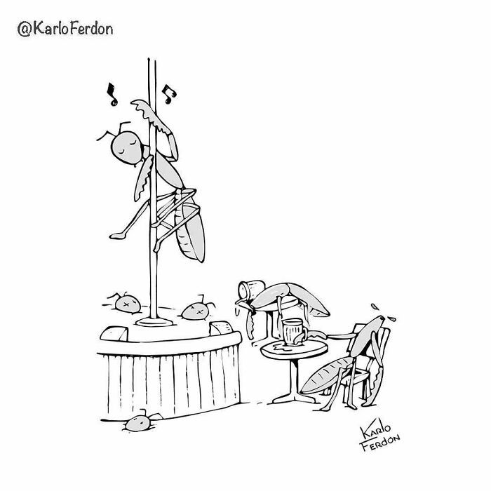 Este artista cria quadrinhos curtos e humorísticos sem diálogo (57 fotos) 14