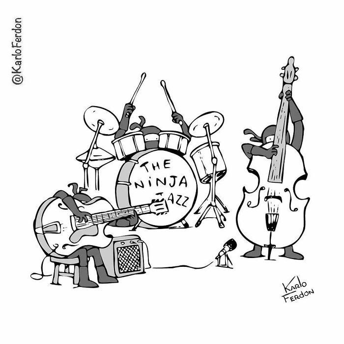 Este artista cria quadrinhos curtos e humorísticos sem diálogo (57 fotos) 22