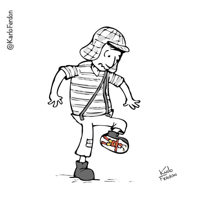 Este artista cria quadrinhos curtos e humorísticos sem diálogo (57 fotos) 35