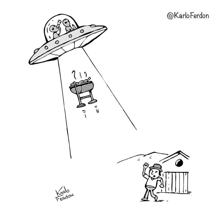 Este artista cria quadrinhos curtos e humorísticos sem diálogo (57 fotos) 36