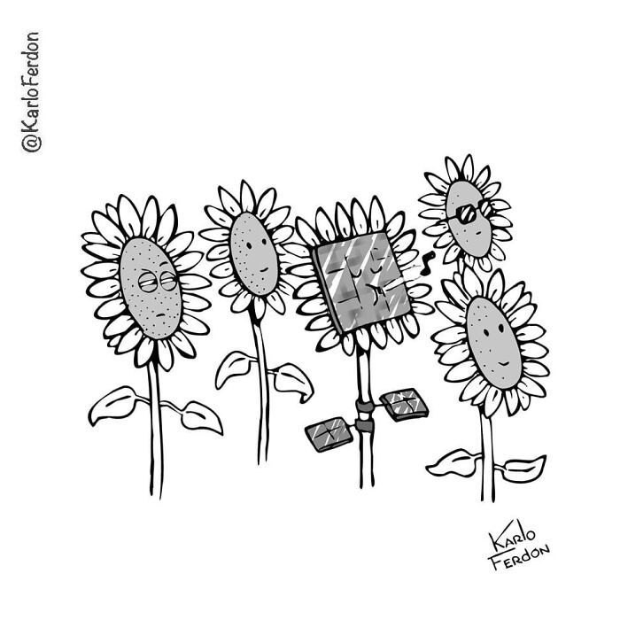 Este artista cria quadrinhos curtos e humorísticos sem diálogo (57 fotos) 38